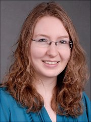 This is a portrait of Larissa Zwar