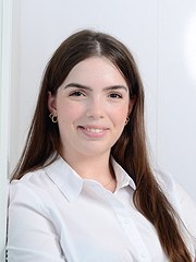 This is a portrait of Rebecca Thiel