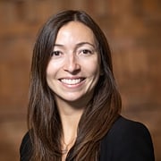 This is a portrait of Deirdre Weymann