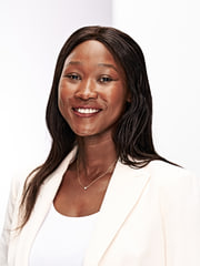 This is a portrait of Beryl Onditi