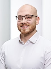 This is a portrait of Lasse Falk