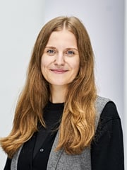 This is a portrait of Theresa Klinger